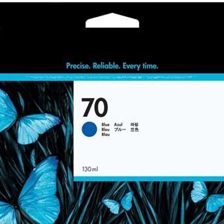 HP 70 Azul Cartucho de Tinta Original - C9458A 1