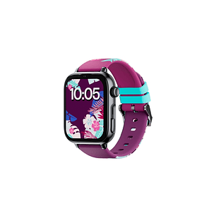 Savefamily Reloj Inteligente Smartwatch Infantil SaveWatch Plus 2 - Pantalla Amoled - Carcasa Negra - Correa Silicona Maui
