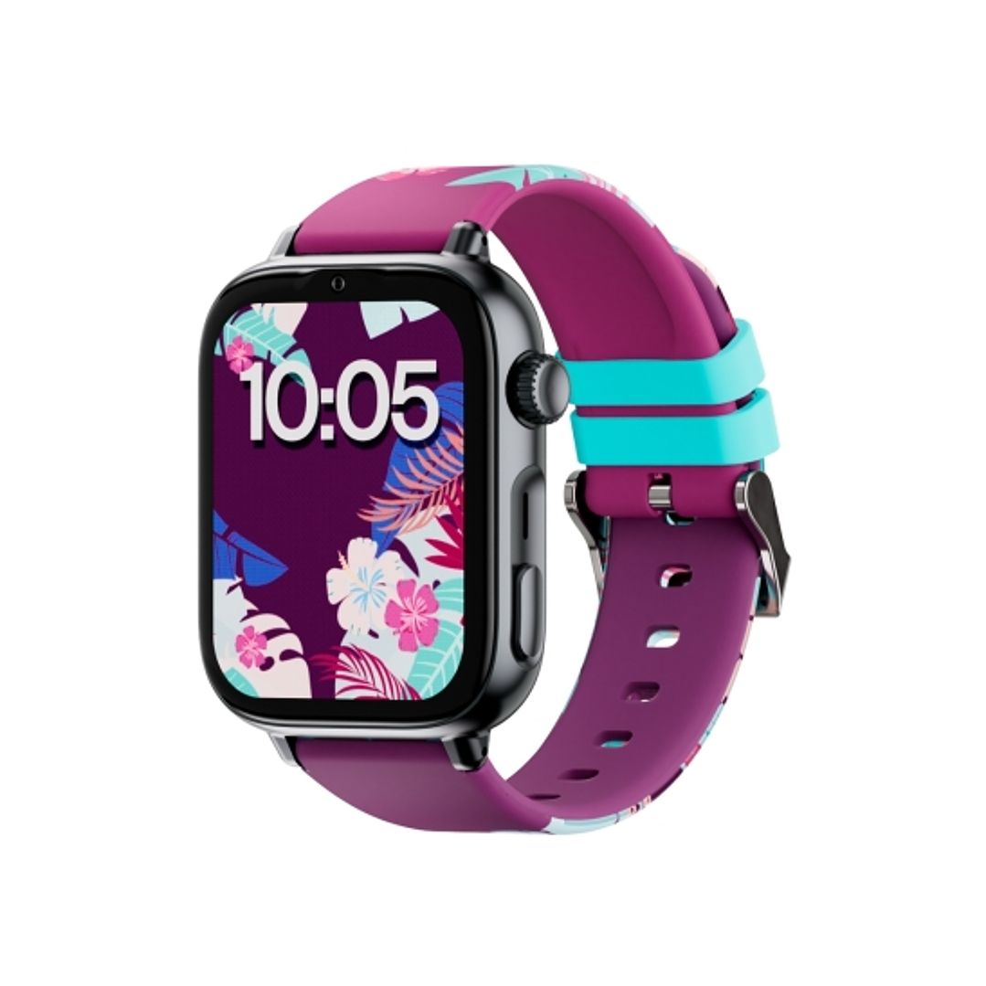Savefamily Reloj Inteligente Smartwatch Infantil SaveWatch Plus 2 - Pantalla Amoled - Carcasa Negra - Correa Silicona Maui 1