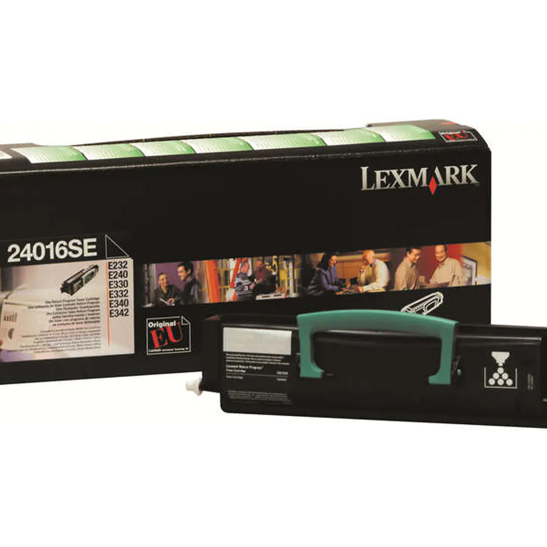 Lexmark E230/E240/E330 Negro Cartucho de Toner Original - 24016SE 1