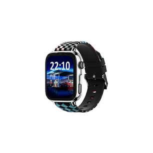Savefamily Reloj Inteligente Smartwatch Infantil SaveWatch Plus 2 - Pantalla Amoled - Carcasa Plateada - Correa Silicona Loop