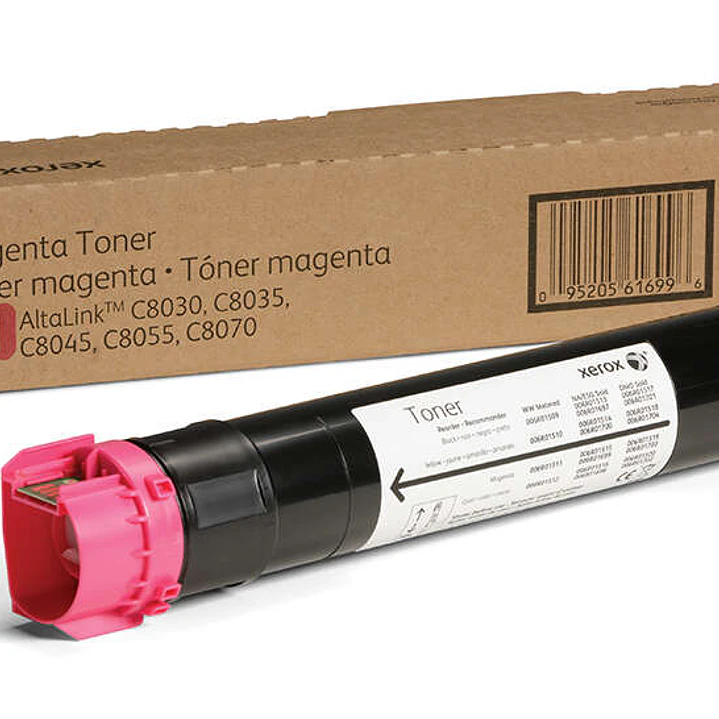 Xerox Altalink C8030/C8035/C8045/C8055/C8070 Magenta Cartucho de Toner Original - 006R01699 1