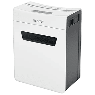 Leitz IQ Protect Premium 8X Destructora de Papel Manual Corte en Particulas P-4 - Destruye hasta 8 Hojas - Ultrasilenciosa - Papelera de 14L - Color B
