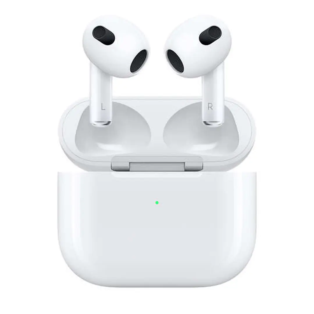 Apple AirPods 3ª Gen Auriculares Inalambricos Bluetooth 5.0 - 2 Microfonos - Control de Sensor de Presion - Autonomia hasta 6h 1