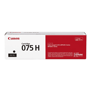 Canon 075H Negro Cartucho de Toner Original - 6369C002