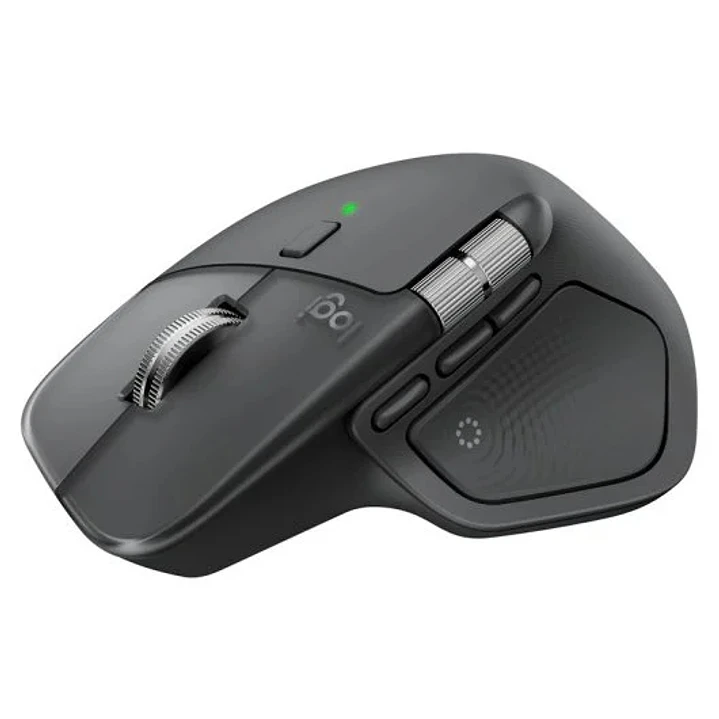 Logitech MX Master 4 Raton Inalambrico Avanzado - Sensor Darkfield 8K DPI - Desplazamiento MagSpeed 1000 Lineas por Segundo - Respuesta Haptica Person 1