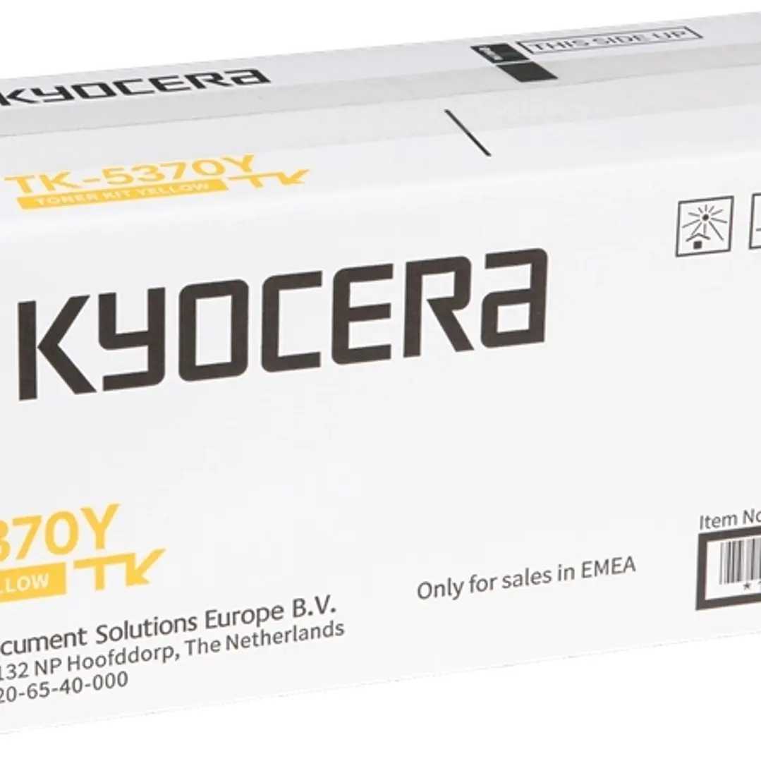 Kyocera TK5370 Amarillo Cartucho de Toner Original - 1T02YJANL0/TK5370Y 1