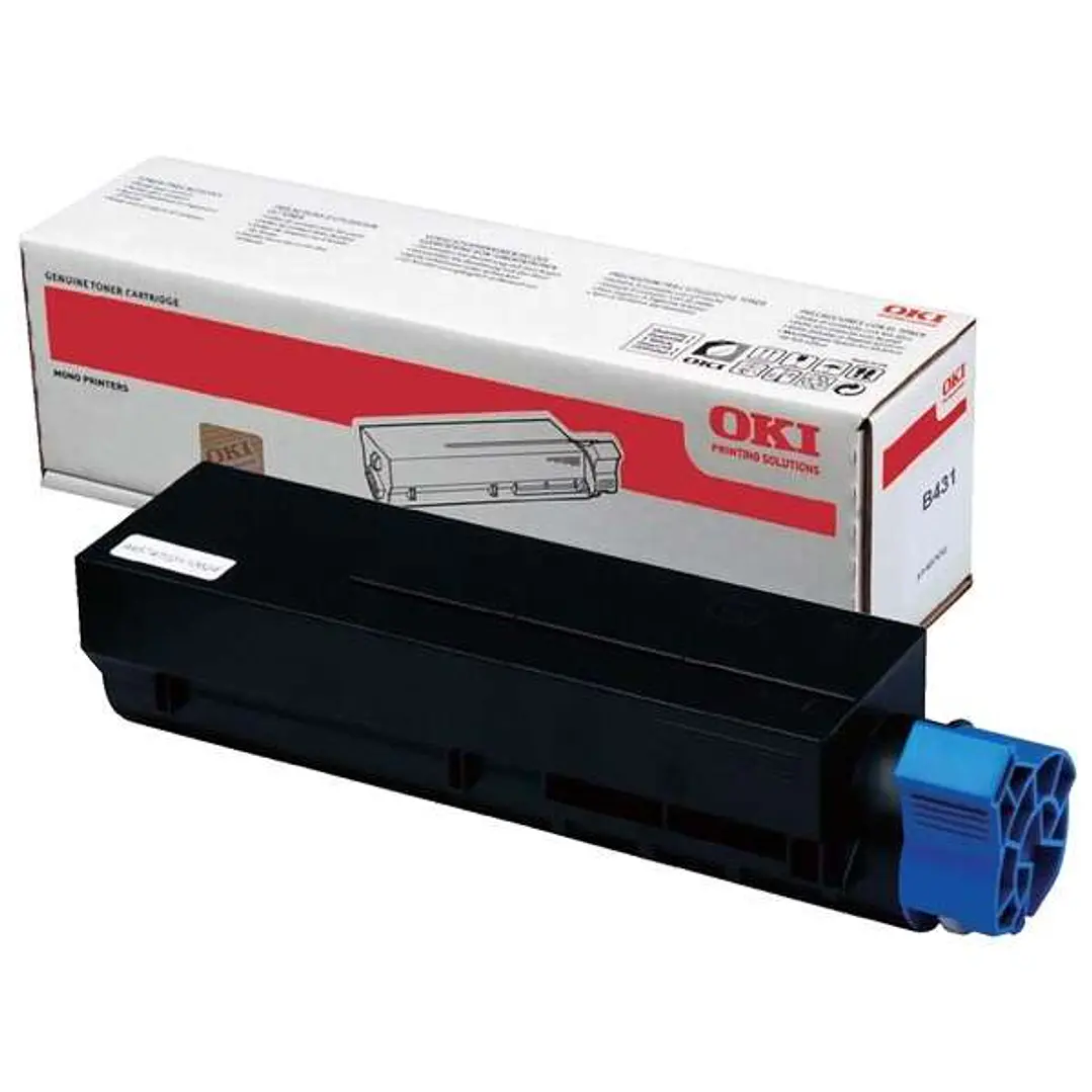 OKI B431/MB461/MB471/MB491 Negro Cartucho de Toner Original - 44574802 1