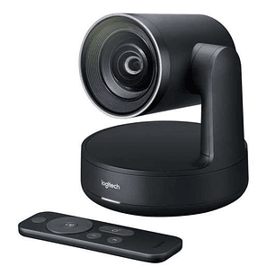 Logitech Rally Camara para Videoconferencias PTZ Ultra HD 4K USB-C 3.0 - Control Automatico - Indicador LED de Silencio - Mando a Distancia - Color Ne
