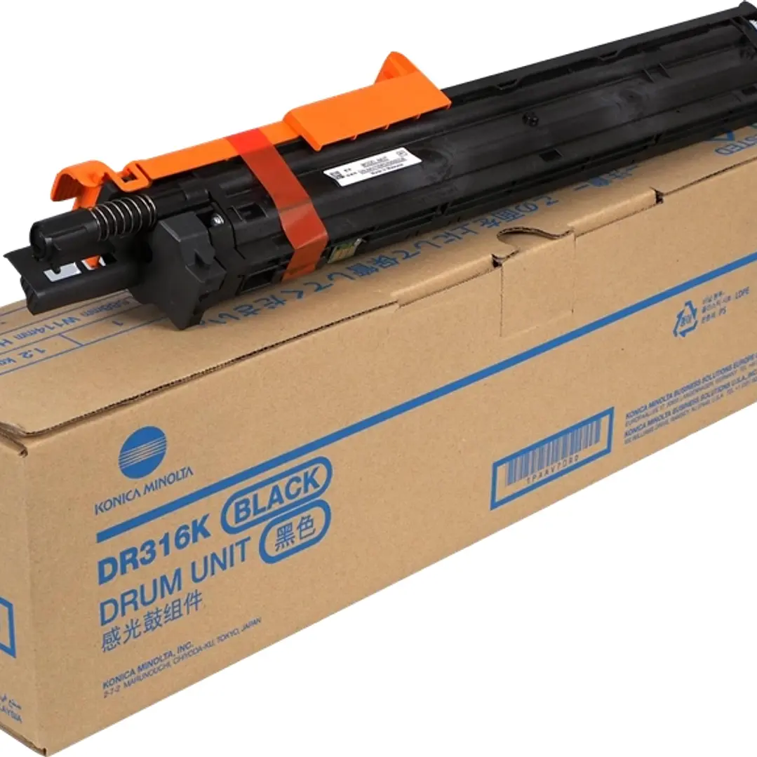 Konica Minolta DR316 Negro Tambor de Imagen Original - DR316K/AAV70RD (Drum) 1