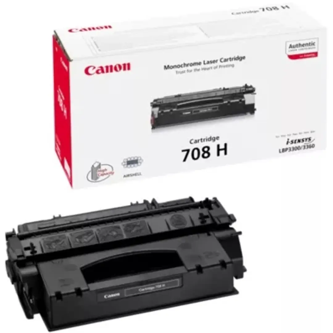 Canon 708H Negro Cartucho de Toner Original - 0917B002 1