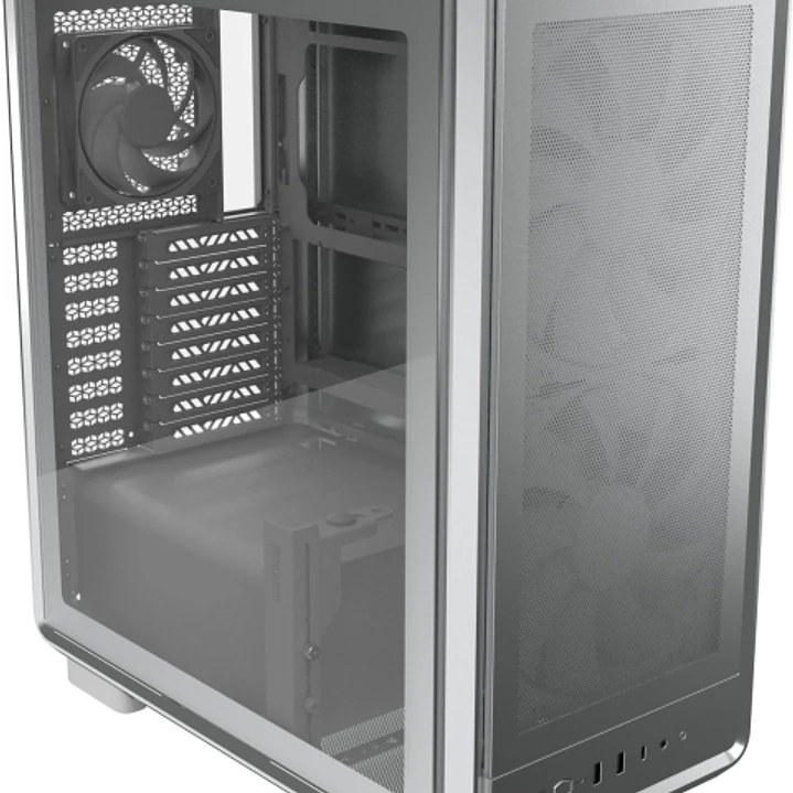 Cooler Master Masterframe 500 Caja Torre E-ATX - Ventana Lateral - Paneles Intercambiables - 2 Ventiladores de 200mm Frontales - Rejilla Metal-Mesh -  1