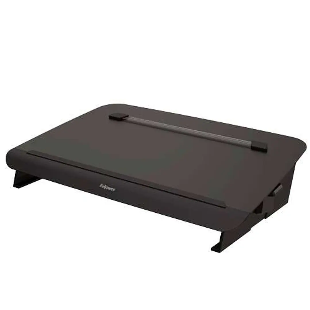 Fellowes Hana Soporte y Atril - Guia Magnetica de Lectura -  Diseño Elegante y Duradero - Hasta 5kg - Color Negro 1