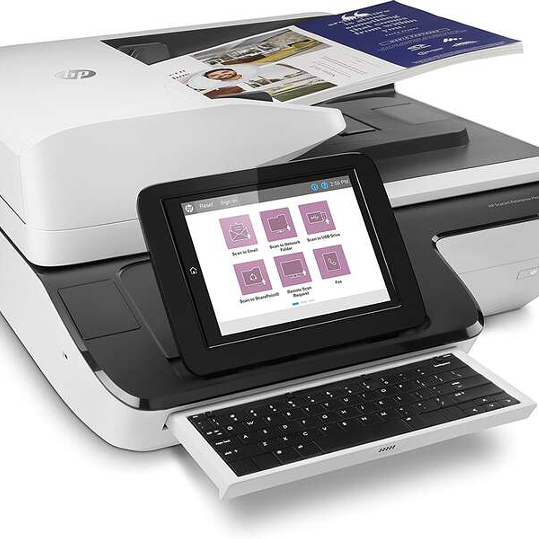 HP ScanJet Enterprise Flow N9120 fn2 Escaner Documental A3 - Velocidad hasta 120ppm - Alimentador Automatico - Doble Cara 1