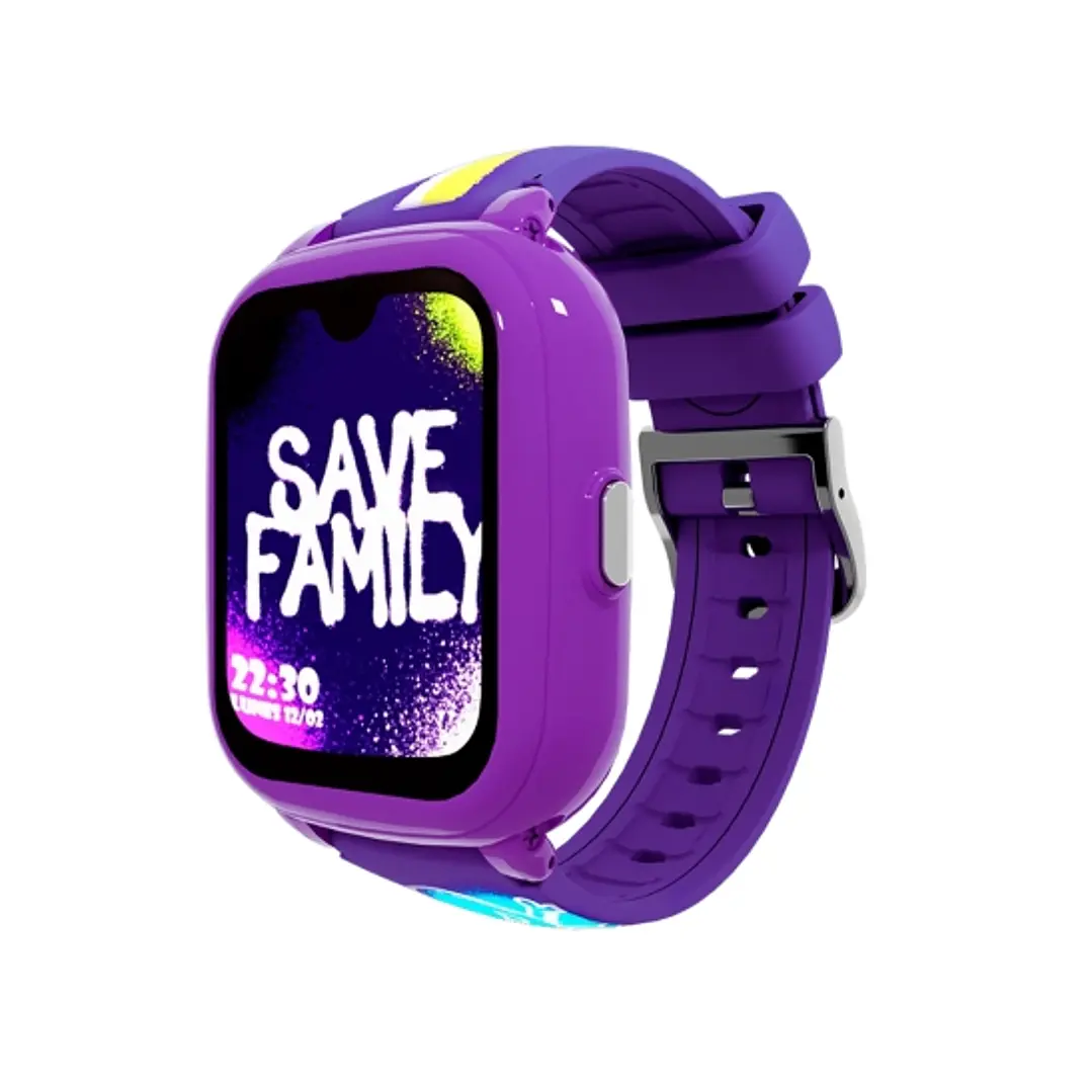Savefamily Reloj Inteligente Smartwatch Infantil Iconic Plus 2 con GPS y Llamada - IP67 - Bateria 850mAh - IA - Color Graffiti 1