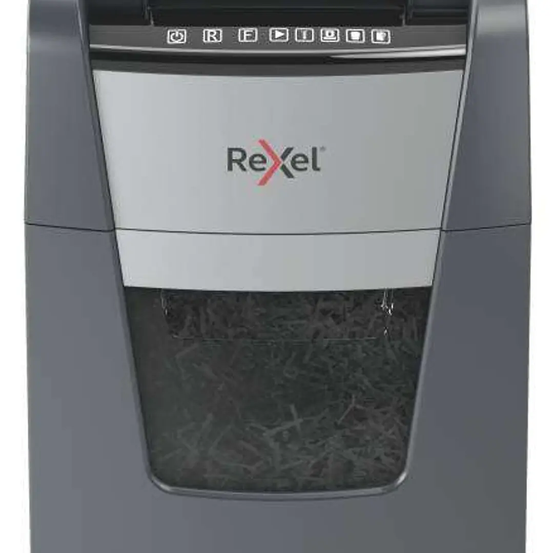 Rexel Optimum Autofeed 150M Destructora Automatica de Microcorte - Alimentacion Automatica de Hasta 150 Hojas A4 - Clasificacion de Seguridad P-5 - Ne 1