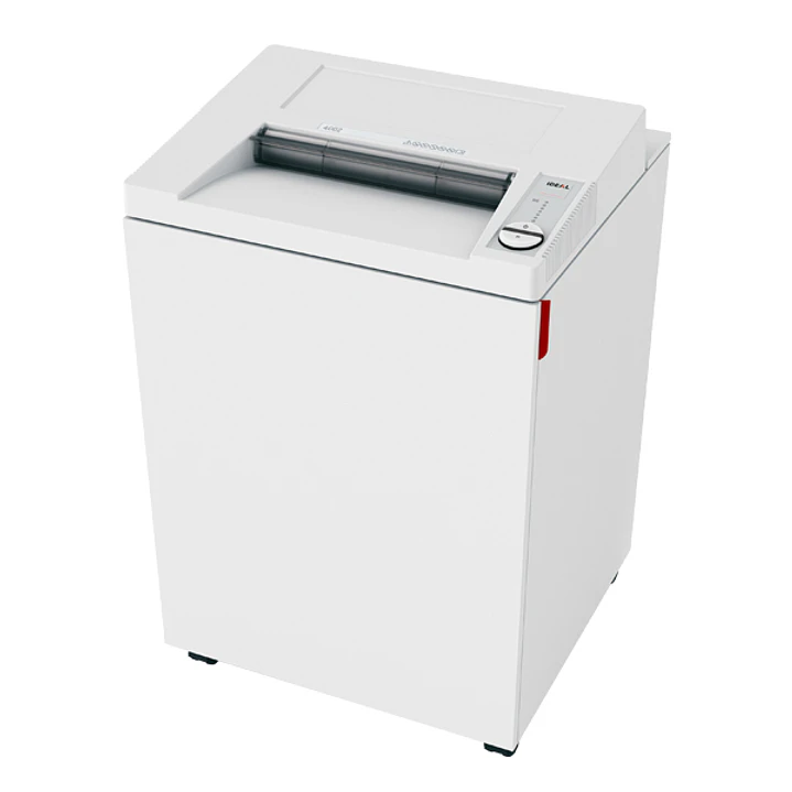 DHP IDEAL 4002CC Destructora de Papel Manual Corte en Particulas P-4 - Destruye hasta 30 Hojas - Abertura de Alimentacion de 400mm - Papelera de 165L  1