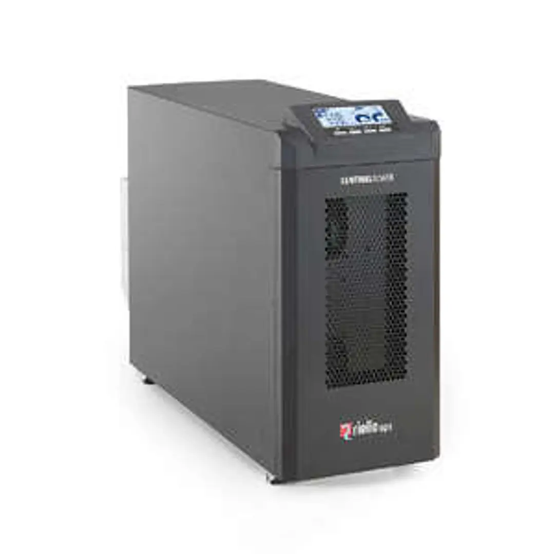 Riello Sentinel Tower 6000 SAI 6000VA 6000W - Bloque de Terminales 2x IEC 320 C13, USB 2.0, RS-232 1