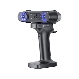 Creality CR-Scan RaptorX Escaner 3D Hibrido Inalambrico WiFi6 - 34+7 Lineas de Laser Azul - Precision Laser: 0,02mm, NIR 0,05mm - Bateria de Larga Dur