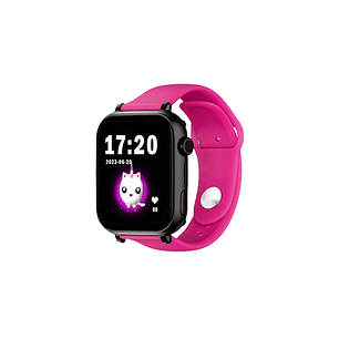 Savefamily Reloj Inteligente Smartwatch Infantil SaveWatch Plus con GPS y Llamada - IP67 - Boton SOS - Carcasa Negra - Correa Silicona Lollipop