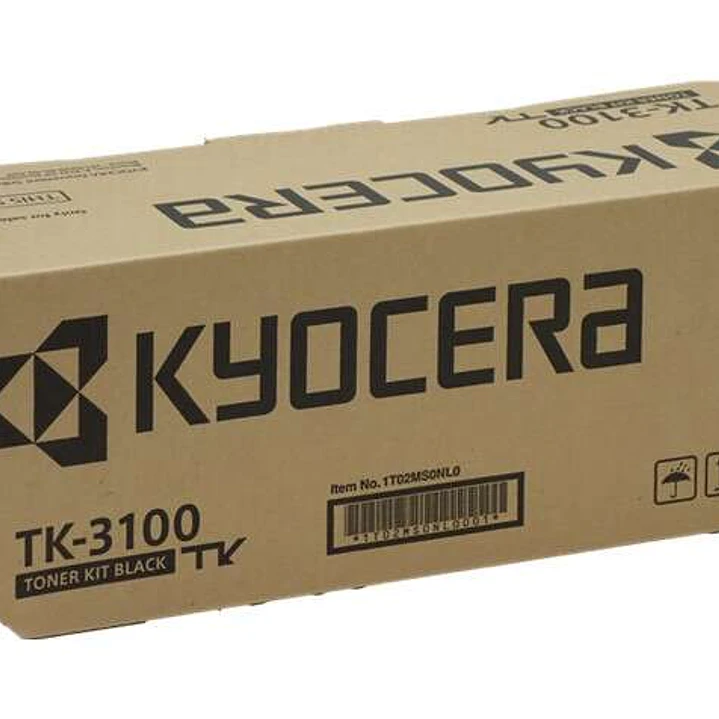Kyocera TK3100 Negro Cartucho de Toner Original - 1T02MS0NL0 1