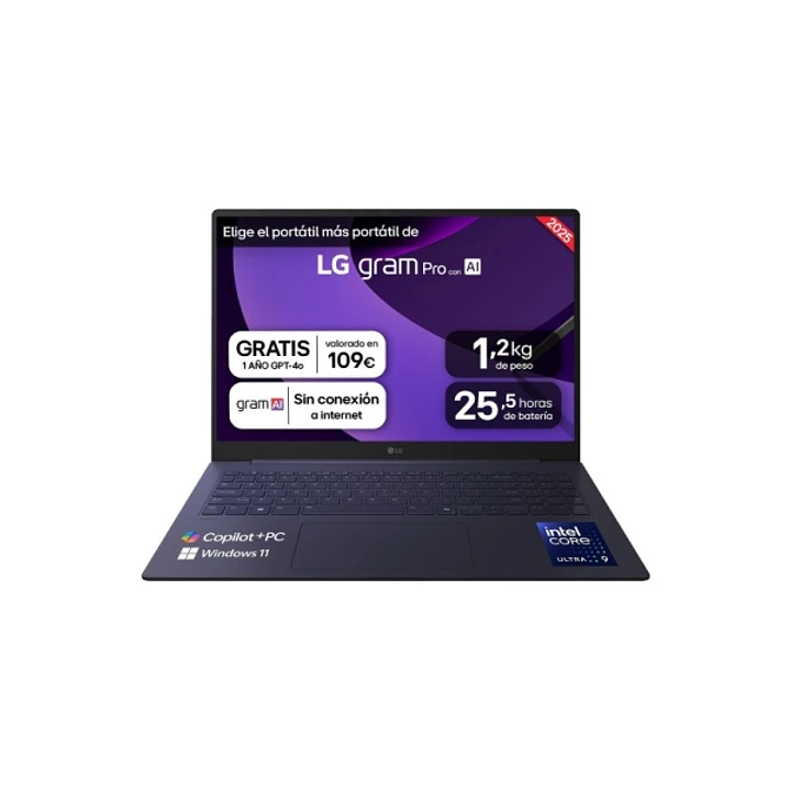 LG Gram Pro 16Z90TS-G.AU99B Portatil 16
