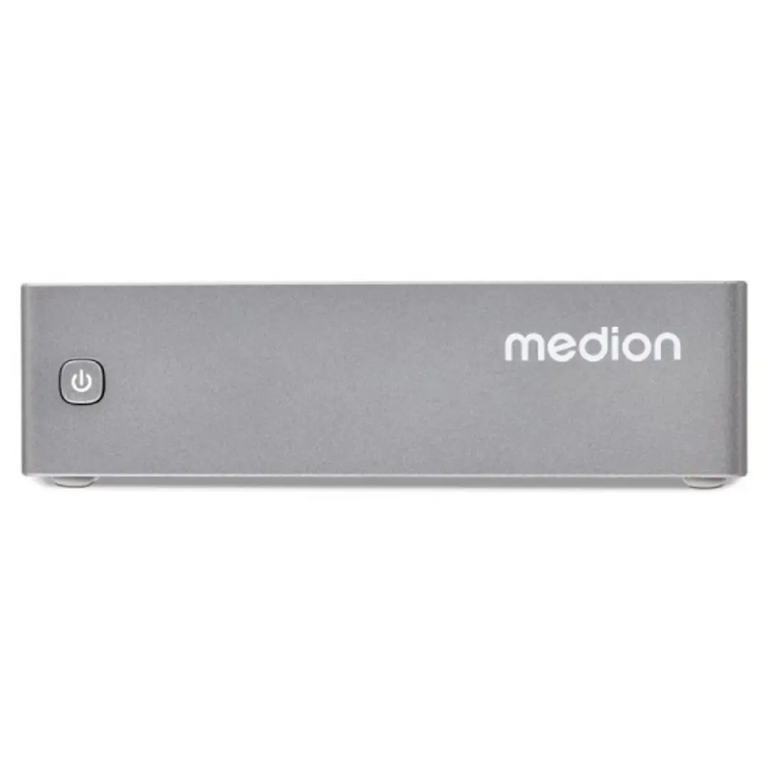 Medion S06e MD35340 Mini Barebone Intel N100 - HDMI, DisplayPort, USB3.2, USB-C, RJ-45, WIFI6, Bluetooth - Color Gris 1