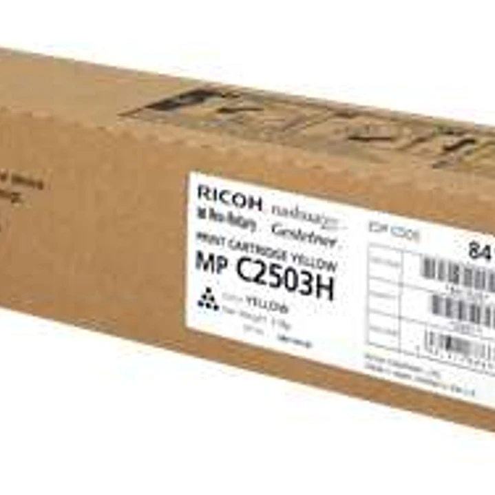 Ricoh Aficio MP-C2503SP/MP-C2003SP/MP-C2004SP/MP-C2504SP Amarillo Cartucho de Toner Original - 841926 1