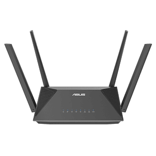 Asus RT-AX52 PRO Router AX3000 WiFi 6 Dual Band AiMesh - Hasta 3000Mbps - 4 Puertos RJ45 LAN - 4 Antenas Externas