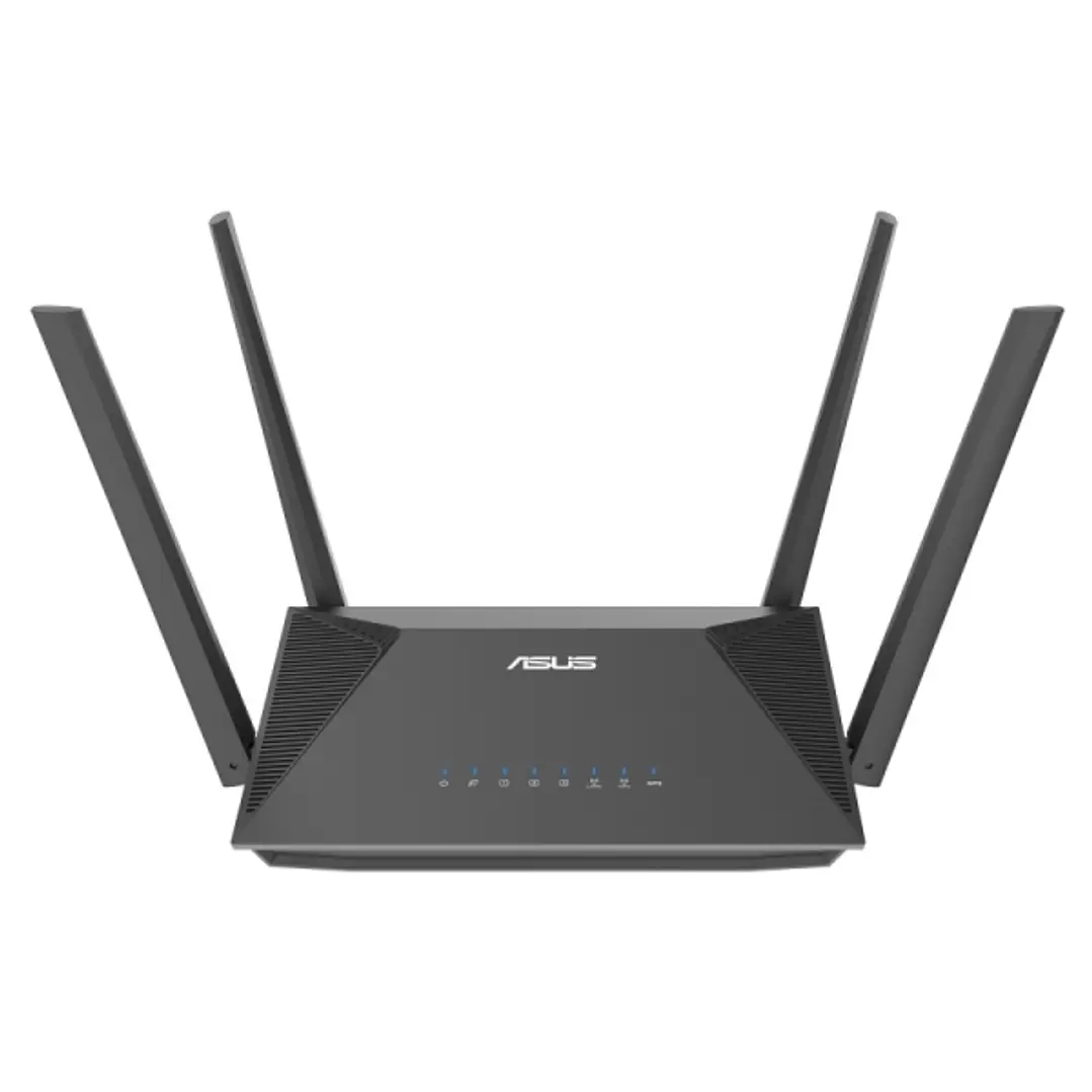 Asus RT-AX52 PRO Router AX3000 WiFi 6 Dual Band AiMesh - Hasta 3000Mbps - 4 Puertos RJ45 LAN - 4 Antenas Externas 1