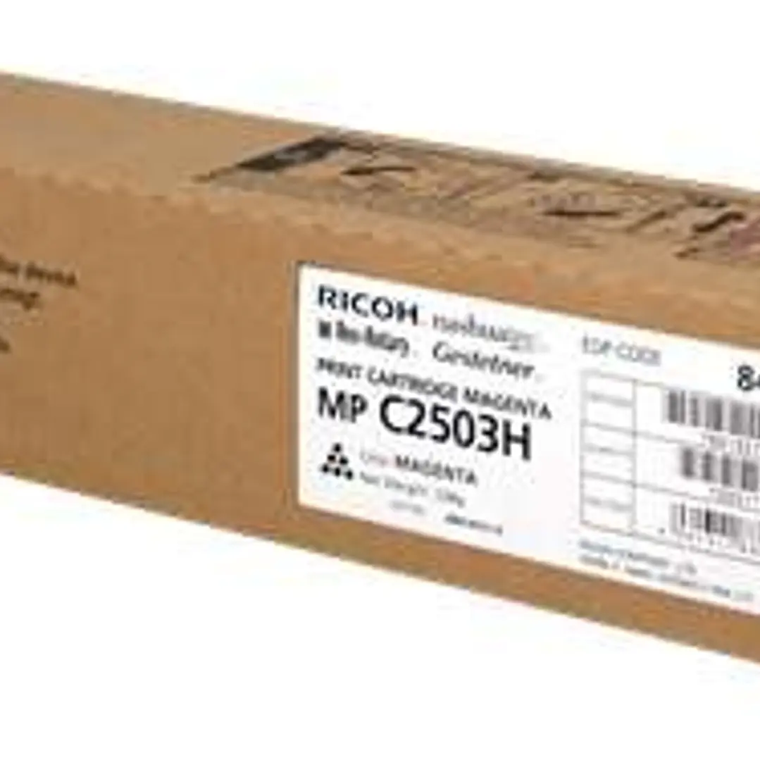 Ricoh Aficio MP-C2503SP/MP-C2003SP/MP-C2004SP/MP-C2504SP Magenta Cartucho de Toner Original - 841927 1