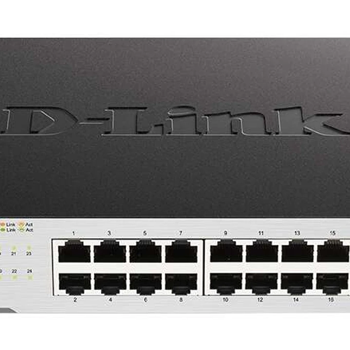 D-Link Switch 24 Puertos Gigabit 10/100/1000 Mbps 1