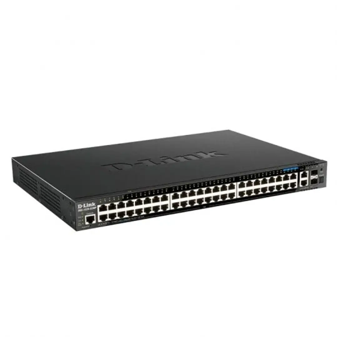 D-Link Switch Gestionado 44 Puertos Giga PoE + 4 Puertos 2.5G PoE + 2 Puertos 10G + 2 Puertos 10G SFP 1