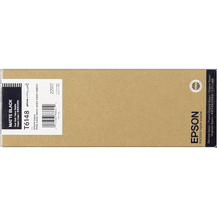 Epson T6148 Negro Mate Cartucho de Tinta Original - C13T614800