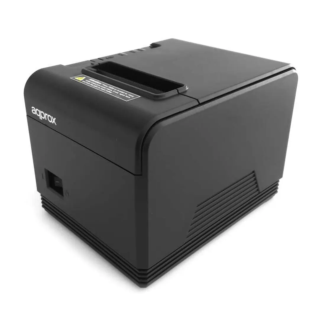 Approx Impresora Termica de Recibos - Resolucion 203dpi - Velocidad 300mm/s - USB, RJ-45, RS232 y RJ11 - Auto-Corte y Corte Manual 1