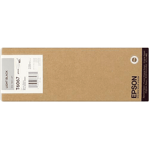 Epson T6067 Negro Light Cartucho de Tinta Original - C13T606700