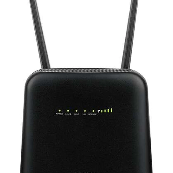 D-Link DWR-960 Router AC1200 4G LTE Cat7 Dual Band - Velocidad hasta 866 Mbps - 1 puerto WAN/LAN Gigabit + 1 LAN Ethernet Gigabit 1