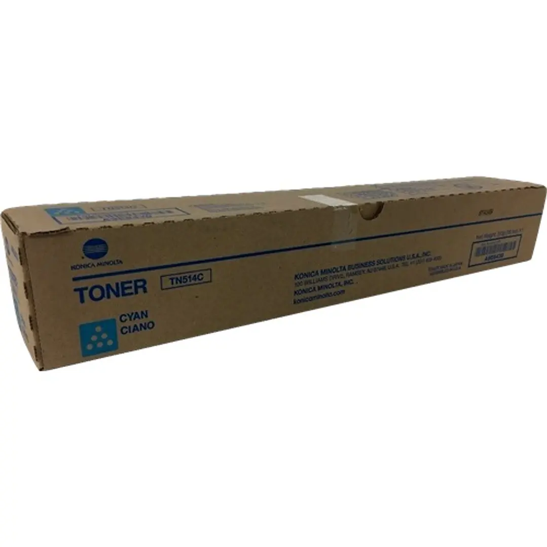 Konica Minolta TN514 Cyan Cartucho de Toner Original - A9E8450/TN514C 1