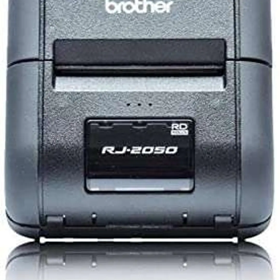 Brother RJ-2050 Impresora Termica Portatil de Tickets WiFi USB Bluetooth MFI - Resolucion 203ppp - Velocidad 152mms - Color Gris 1