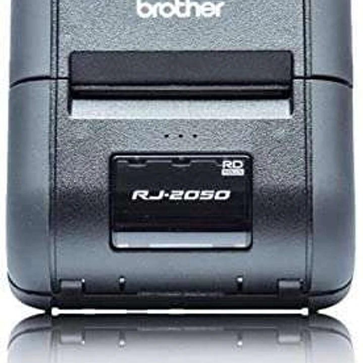 Brother RJ-2050 Impresora Termica Portatil de Tickets WiFi USB Bluetooth MFI - Resolucion 203ppp - Velocidad 152mms - Color Gris 1