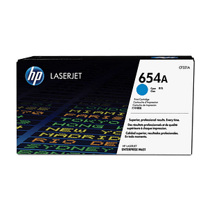 HP CF331A Cyan Cartucho de Toner Original - 654A