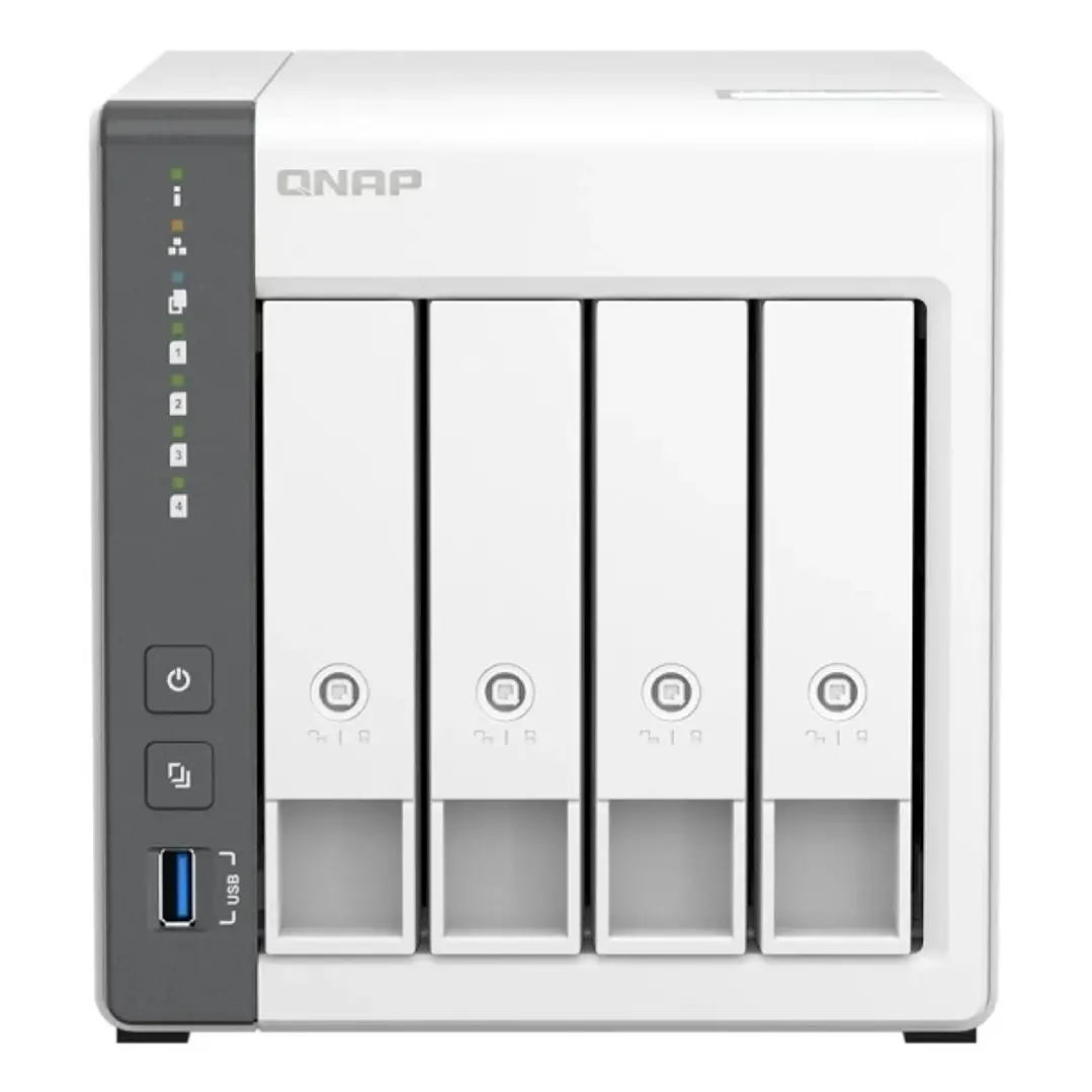 QNAP TS-433 NAS Torre Procesador ARM Cortex-A55 - Memoria 4GB - 4 Bahias 2.5