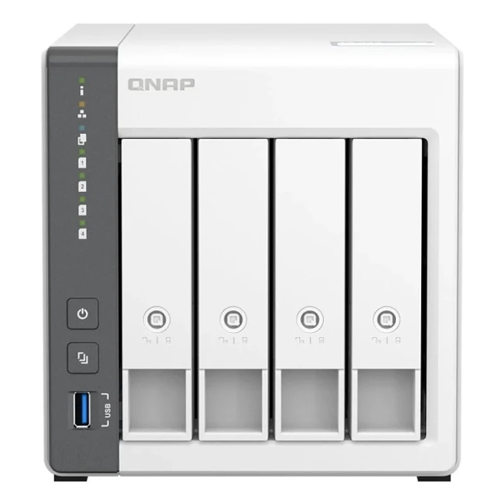 QNAP TS-433 NAS Torre Procesador ARM Cortex-A55 - Memoria 4GB - 4 Bahias 2.5