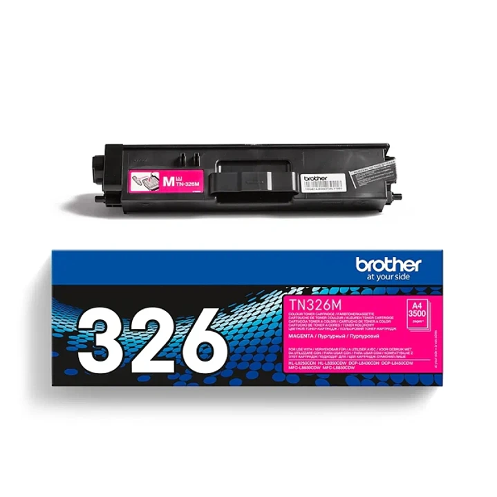 Brother TN326 Magenta Cartucho de Toner Original - TN326M 1