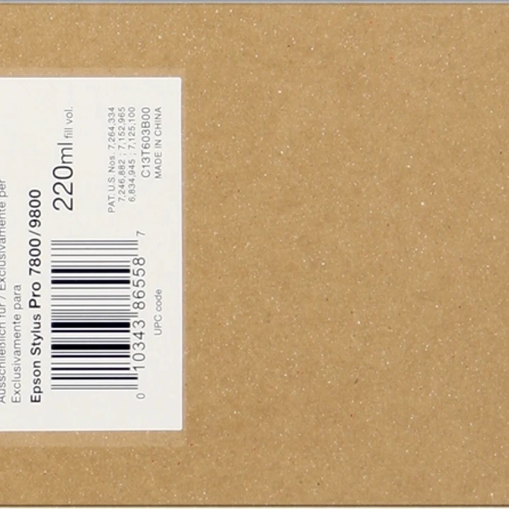 Epson T603B Magenta Cartucho de Tinta Original - C13T603B00 1