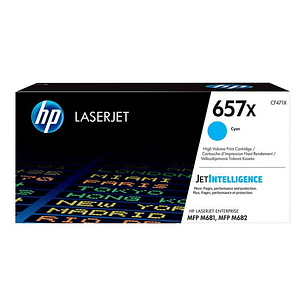 HP CF471X Cyan Cartucho de Toner Original - 657X