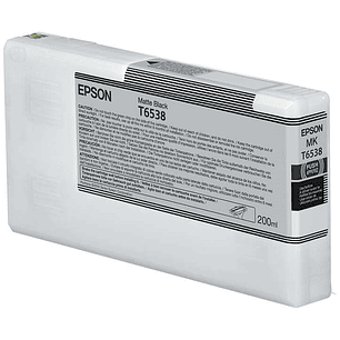 Epson T6538 Negro Mate Cartucho de Tinta Original - C13T653800