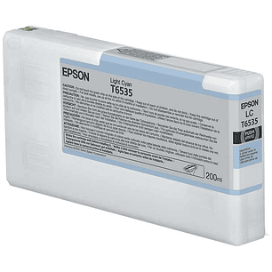 Epson T6535 Cyan Light Cartucho de Tinta Original - C13T653500