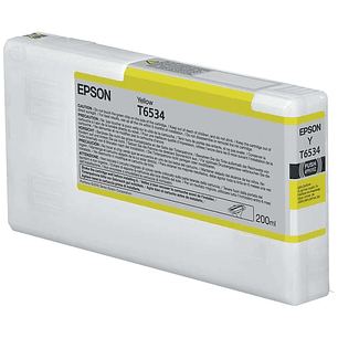 Epson T6534 Amarillo Cartucho de Tinta Original - C13T653400