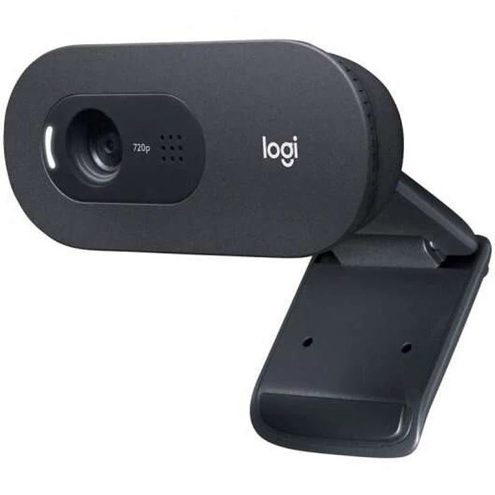 Logitech C505 Webcam HD 720p USB - Microfono de Gran Alcance - Campo Visual Diagonal de 60° - Enfoque Fijo - Cable de 2m - Color Negro 1